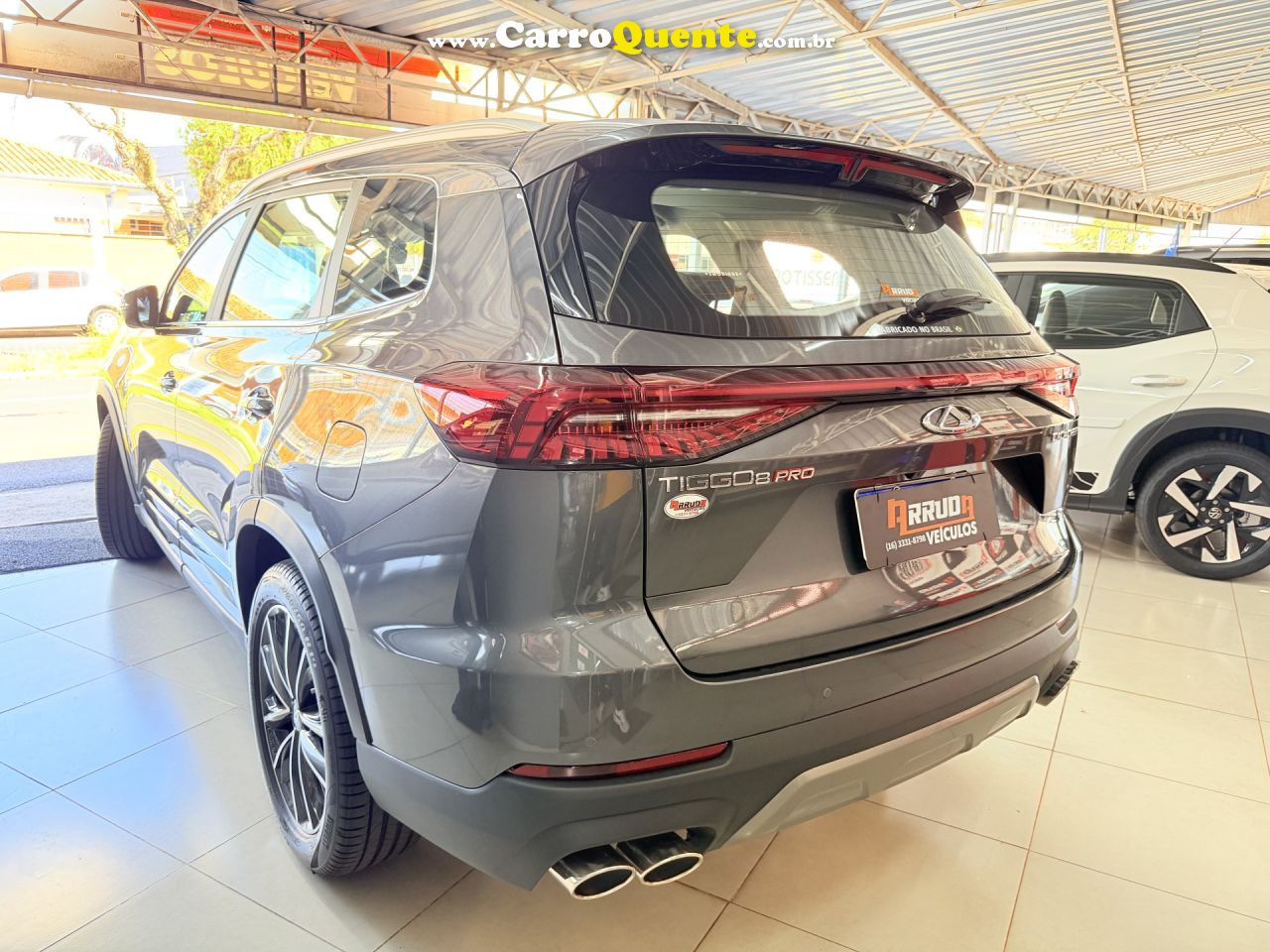 CHERY   TIGGO 8 MAX DRIVE 1.6 TURBO AUT.   CINZA 2026 1.6 GASOLINA - Loja