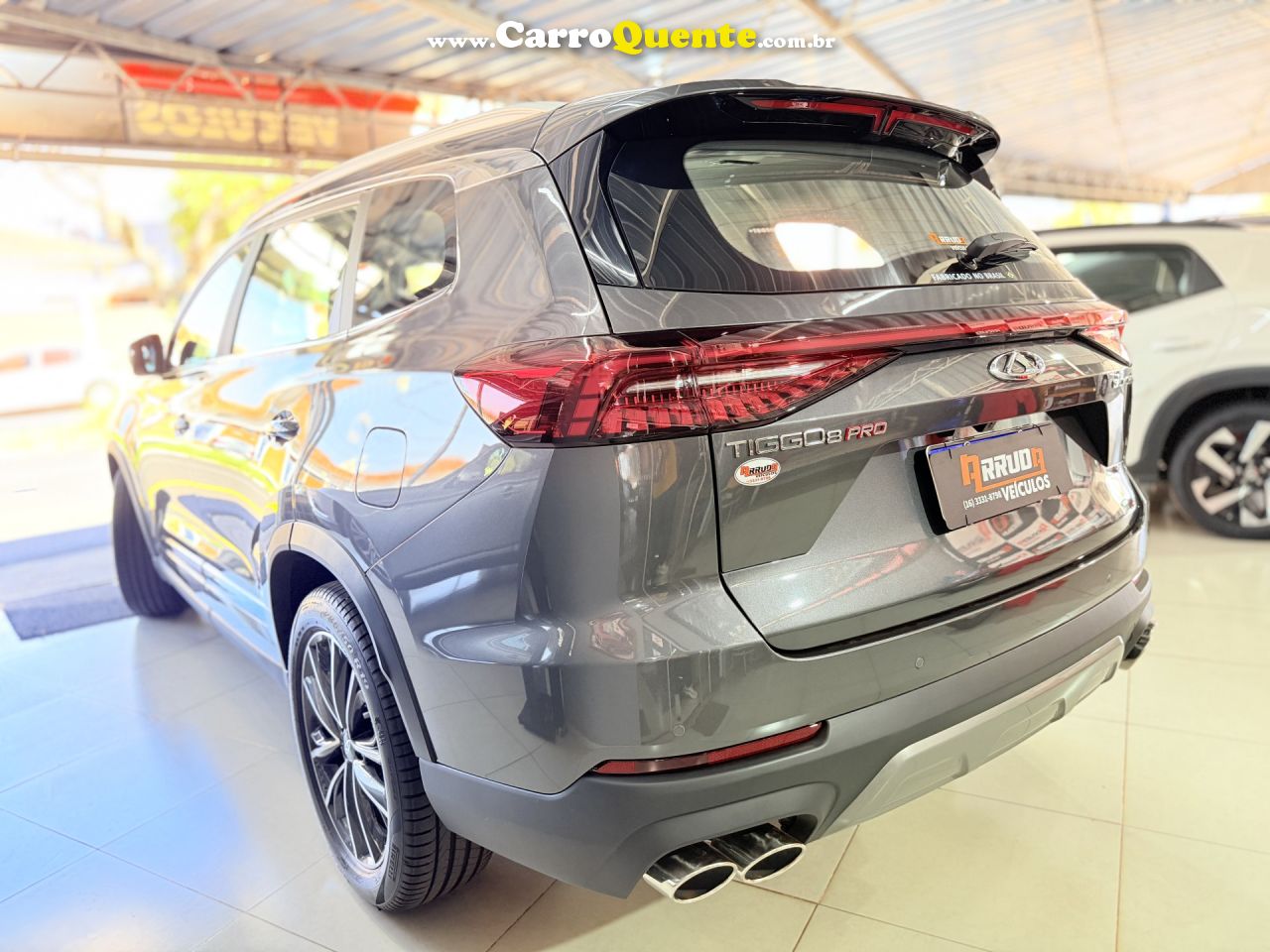 CHERY   TIGGO 8 MAX DRIVE 1.6 TURBO AUT.   CINZA 2026 1.6 GASOLINA - Loja