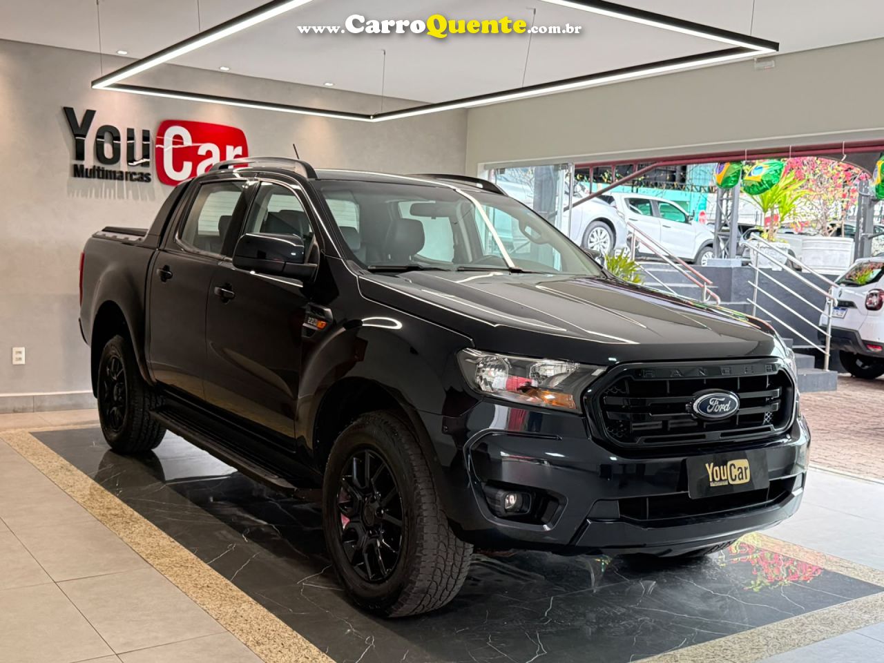 FORD   RANGER BLACK 2.2 4X2 CD DIESEL AUT.   PRETO 2023 2.2 DIESEL - Loja