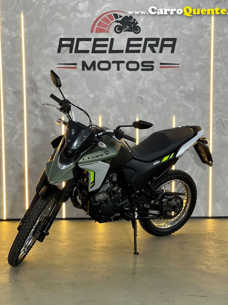 YAMAHA    XTZ 250 LANDER    VERDE 2025 249 GASOLINA - Loja