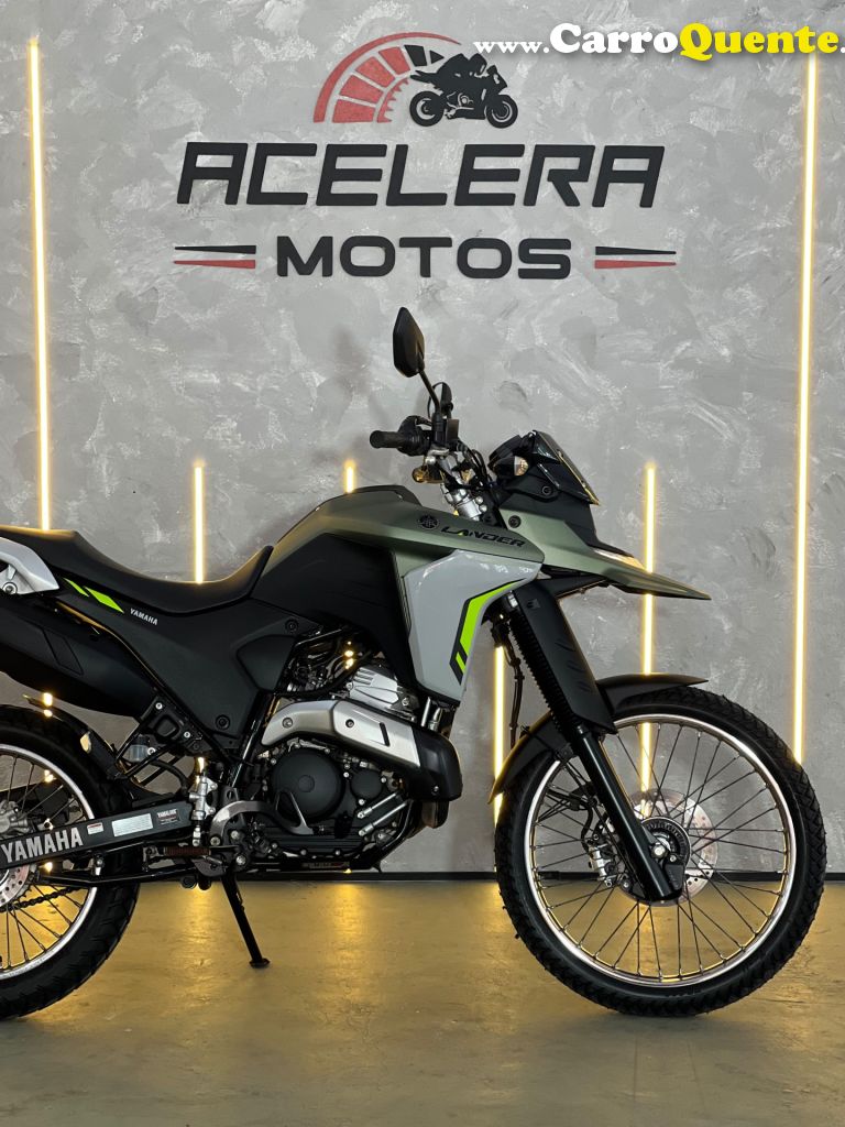 YAMAHA    XTZ 250 LANDER    VERDE 2025 249 GASOLINA - Loja