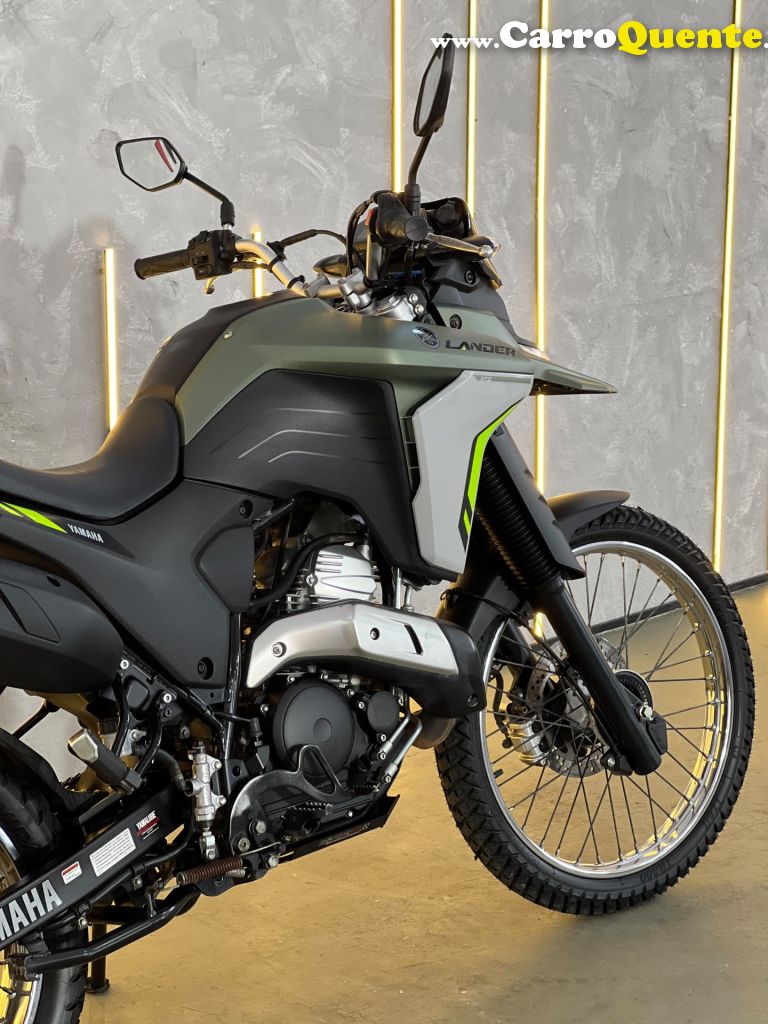 YAMAHA    XTZ 250 LANDER    VERDE 2025 249 GASOLINA - Loja