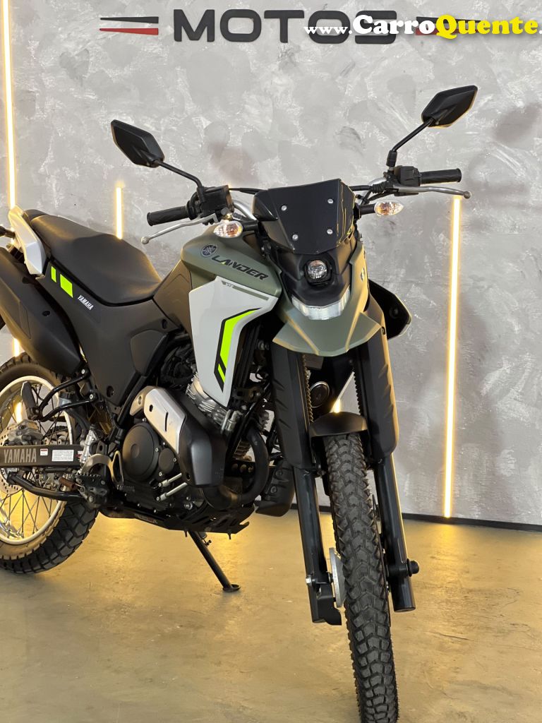 YAMAHA    XTZ 250 LANDER    VERDE 2025 249 GASOLINA - Loja