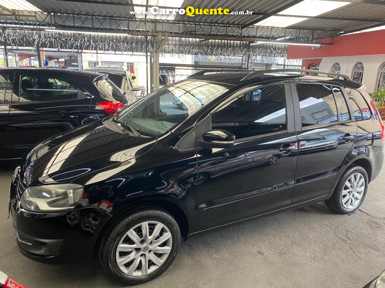 VOLKSWAGEN   SPACEFOX 1.6 1.6 TREND TOTAL FLEX 8V 5P   PRETO 2013 1.6 FLEX - Loja