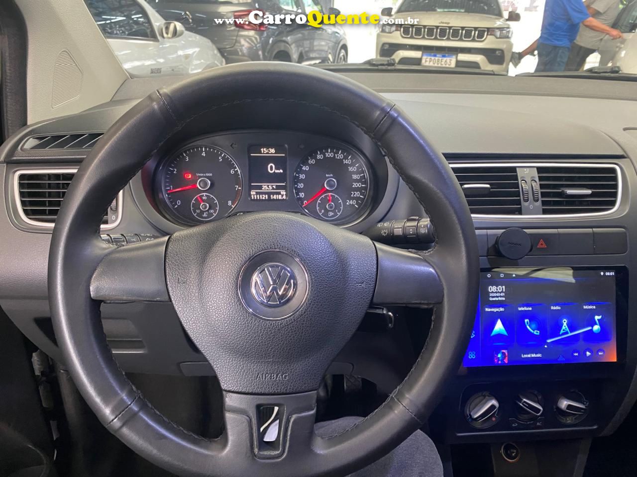 VOLKSWAGEN   SPACEFOX 1.6 1.6 TREND TOTAL FLEX 8V 5P   PRETO 2013 1.6 FLEX - Loja