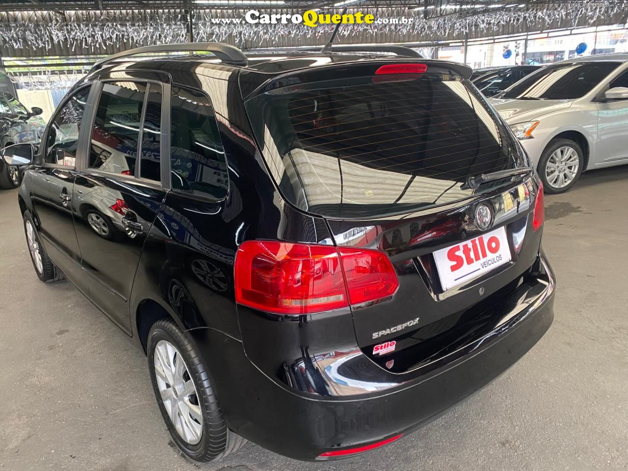 VOLKSWAGEN   SPACEFOX 1.6 1.6 TREND TOTAL FLEX 8V 5P   PRETO 2013 1.6 FLEX - Loja