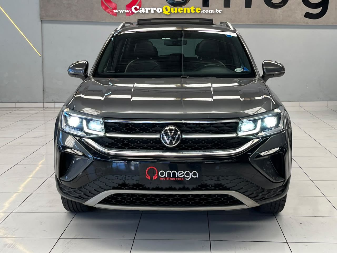 VOLKSWAGEN   TAOS HIGHLINE 1.4 250 TSI FLEX AUT.   CINZA 2022 1.4 FLEX - Loja