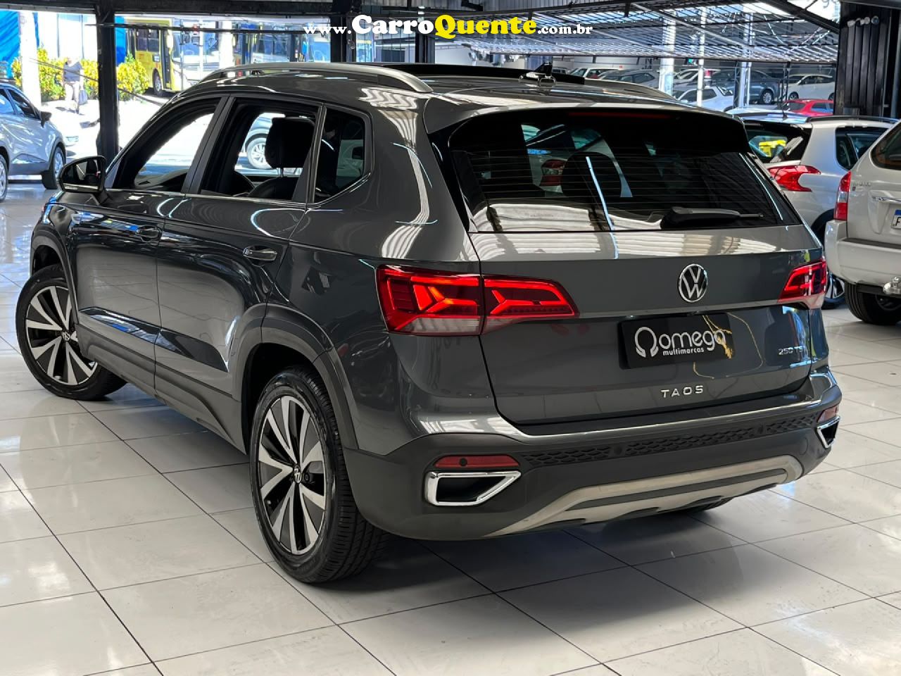 VOLKSWAGEN   TAOS HIGHLINE 1.4 250 TSI FLEX AUT.   CINZA 2022 1.4 FLEX - Loja