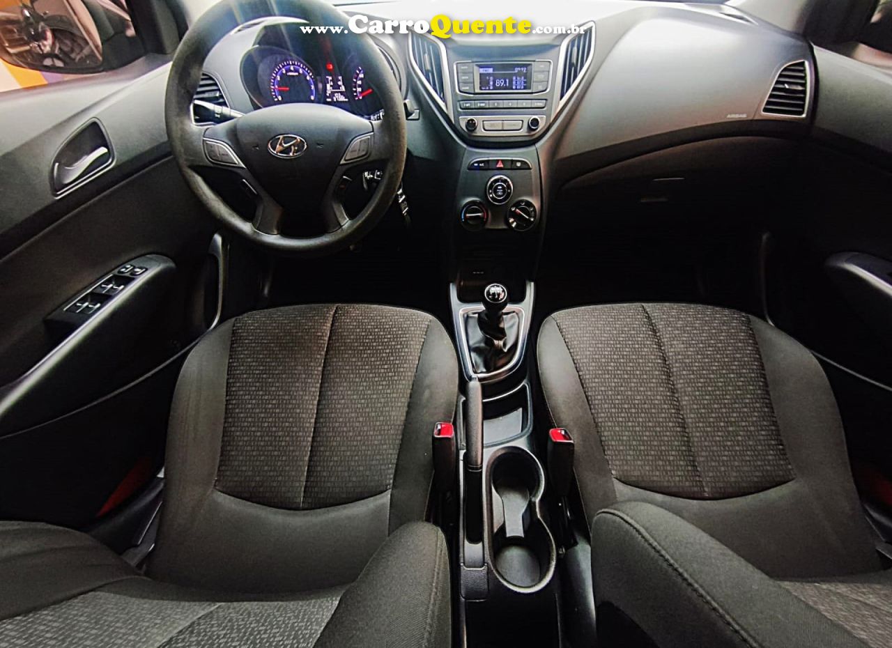 HYUNDAI   HB20 COMFORT PLUS 1.0 TB FLEX 12V MEC.   CINZA 2017 1.0 FLEX - Loja