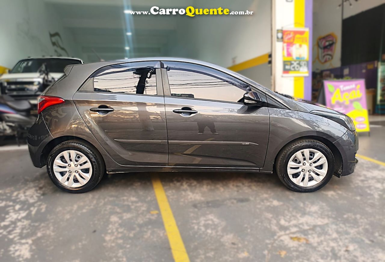 HYUNDAI   HB20 COMFORT PLUS 1.0 TB FLEX 12V MEC.   CINZA 2017 1.0 FLEX - Loja