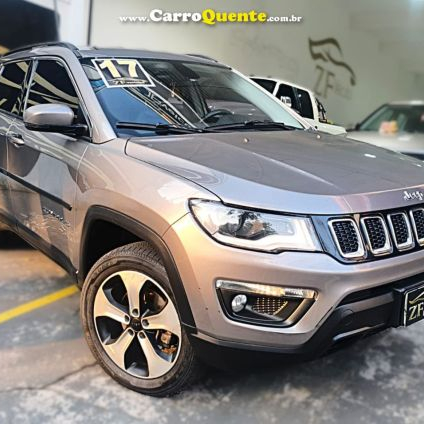 JEEP   COMPASS LONGITUDE 2.0 4X4 DIES. 16V AUT.   CINZA 2017 2.0 DIESEL