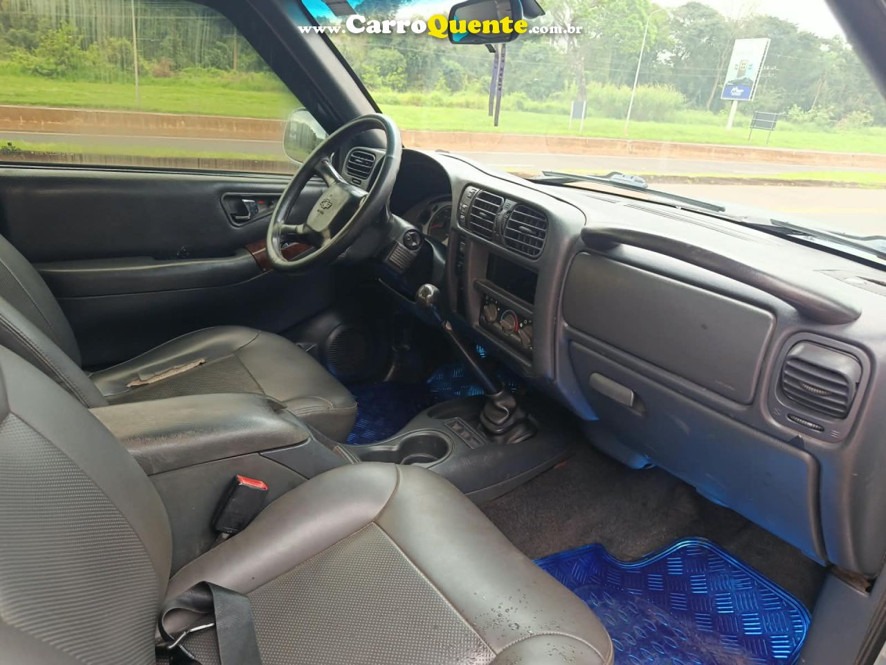 CHEVROLET   S10 EXECUTIVE 2.8 4X4   PRATA 2007 2.8 DIESEL - Loja