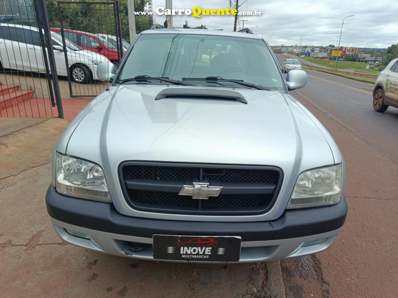 CHEVROLET   S10 EXECUTIVE 2.8 4X4   PRATA 2007 2.8 DIESEL - Loja