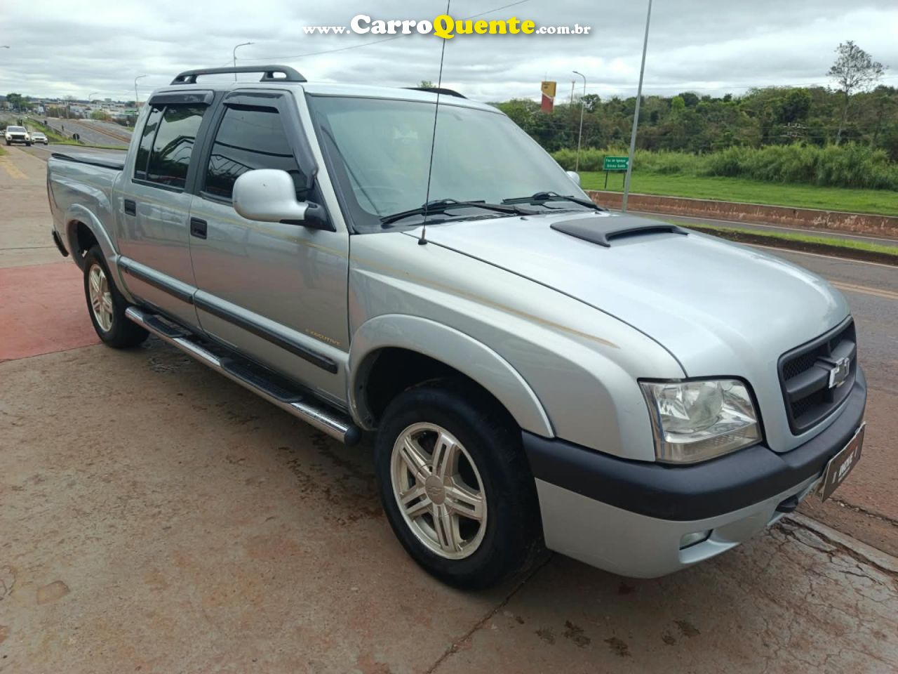 CHEVROLET   S10 EXECUTIVE 2.8 4X4   PRATA 2007 2.8 DIESEL - Loja