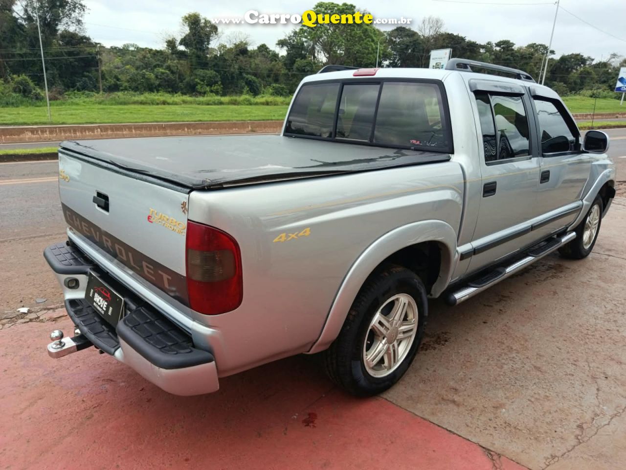 CHEVROLET   S10 EXECUTIVE 2.8 4X4   PRATA 2007 2.8 DIESEL - Loja
