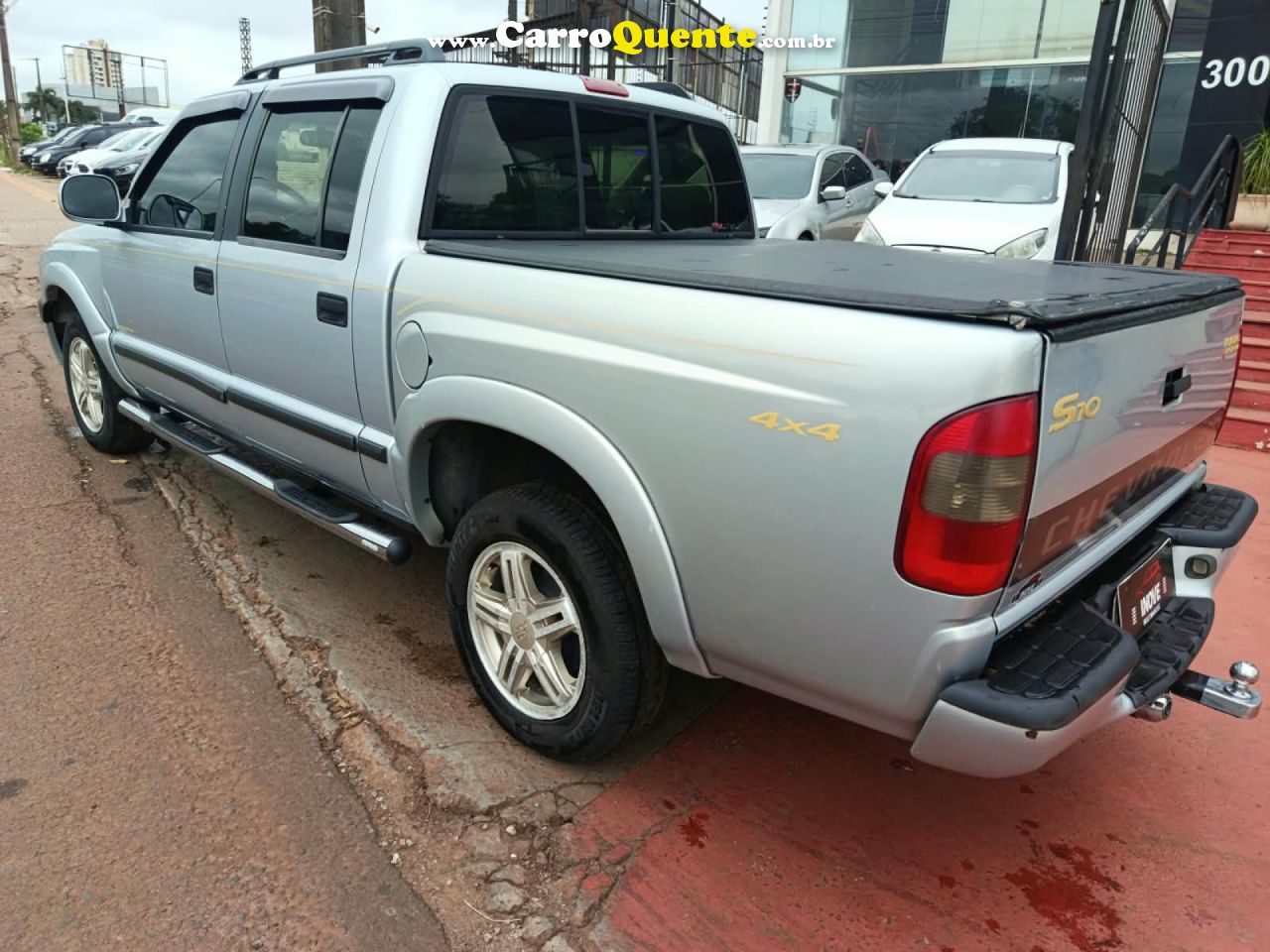 CHEVROLET   S10 EXECUTIVE 2.8 4X4   PRATA 2007 2.8 DIESEL - Loja