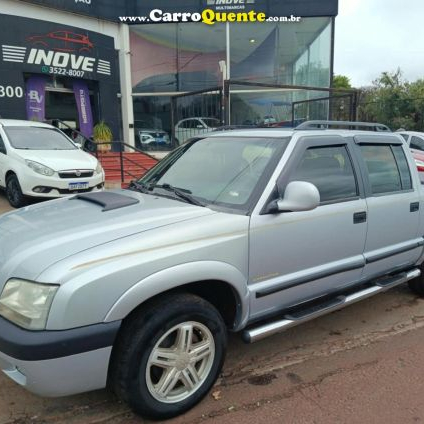 CHEVROLET   S10 EXECUTIVE 2.8 4X4   PRATA 2007 2.8 DIESEL