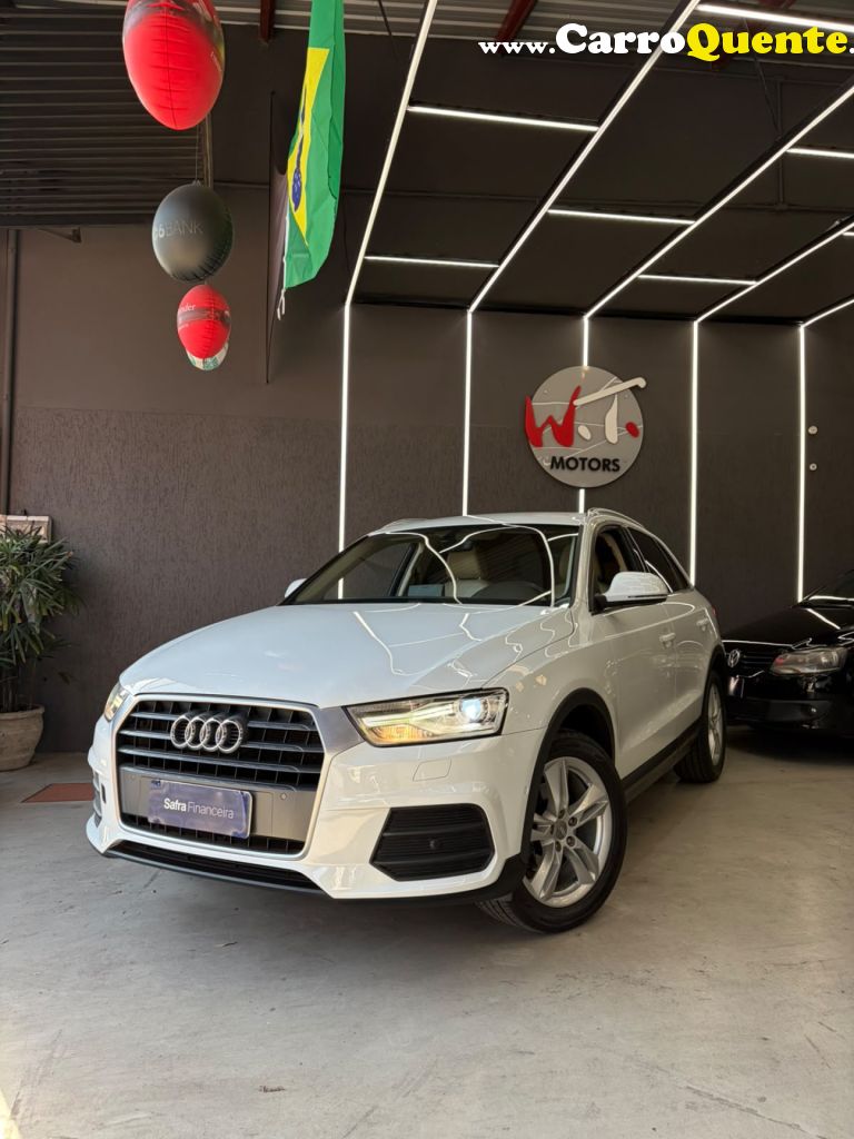 AUDI   Q3 1.4 TFSITFSI FLEX S-TRONIC 5P   BRANCO 2018 1.4 FLEX - Loja