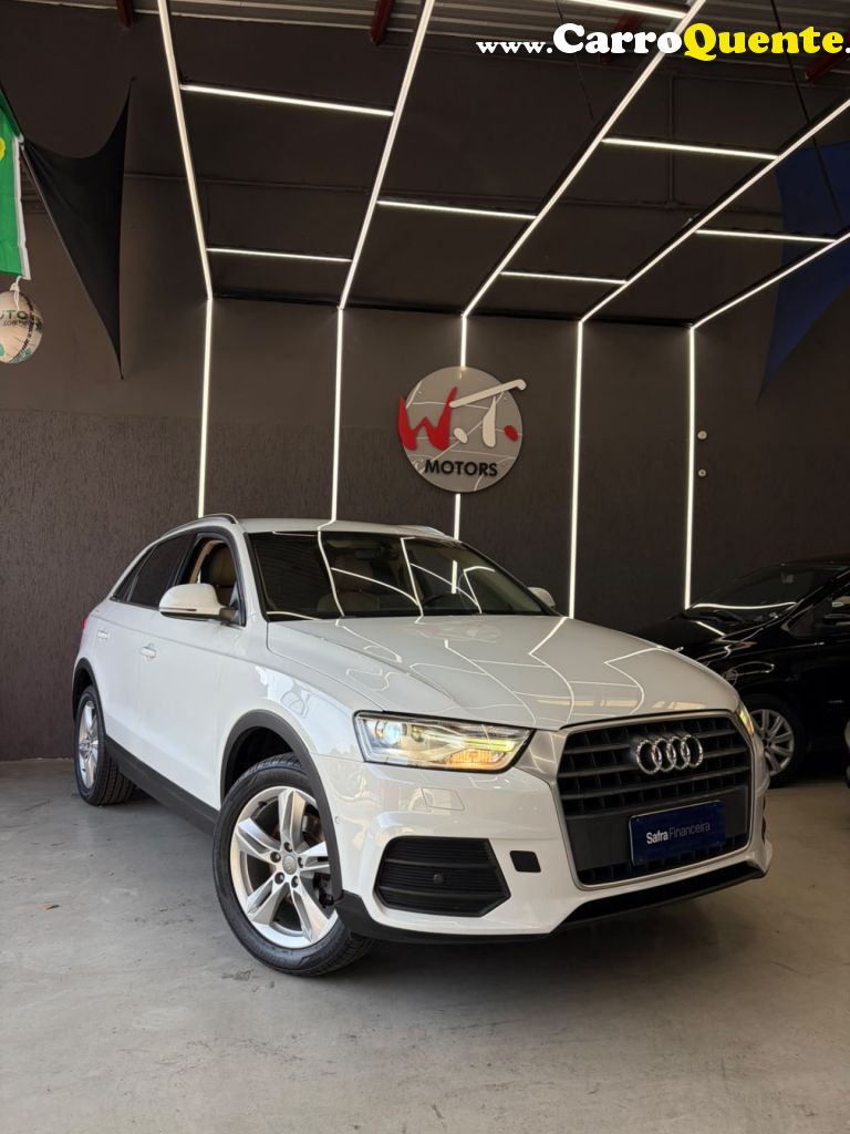 AUDI   Q3 1.4 TFSITFSI FLEX S-TRONIC 5P   BRANCO 2018 1.4 FLEX - Loja