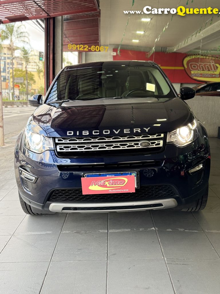 LAND ROVER   DISCOVERY SPORT HSE 2.0 4X4 DIESEL AUT.   AZUL 2017 2.0 DIESEL - Loja