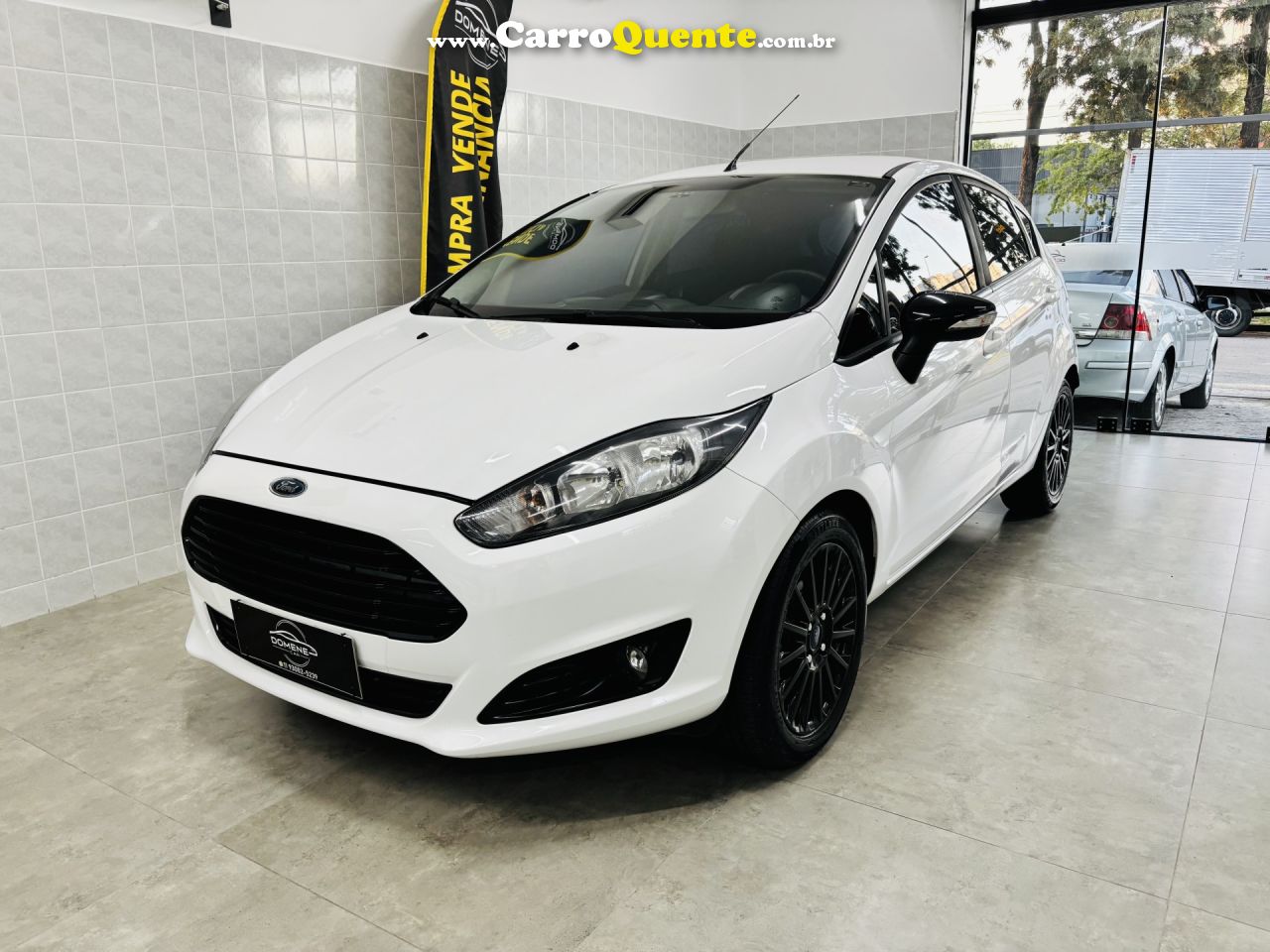 FORD   FIESTA SEL 1.6 16V FLEX MEC. 5P   BRANCO 2017 1.6 FLEX - Loja