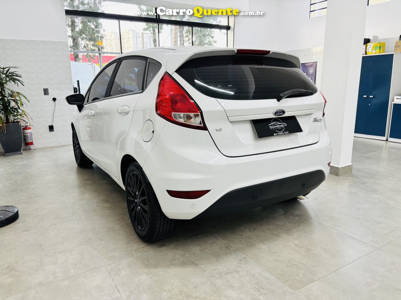 FORD   FIESTA SEL 1.6 16V FLEX MEC. 5P   BRANCO 2017 1.6 FLEX - Loja