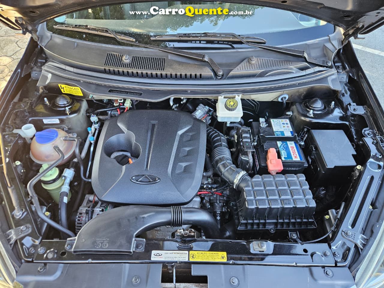 CAOA CHERY   TIGGO 2 ACT 1.5 16V FLEX AUT.5P   PRETO 2020 1.5 FLEX - Loja