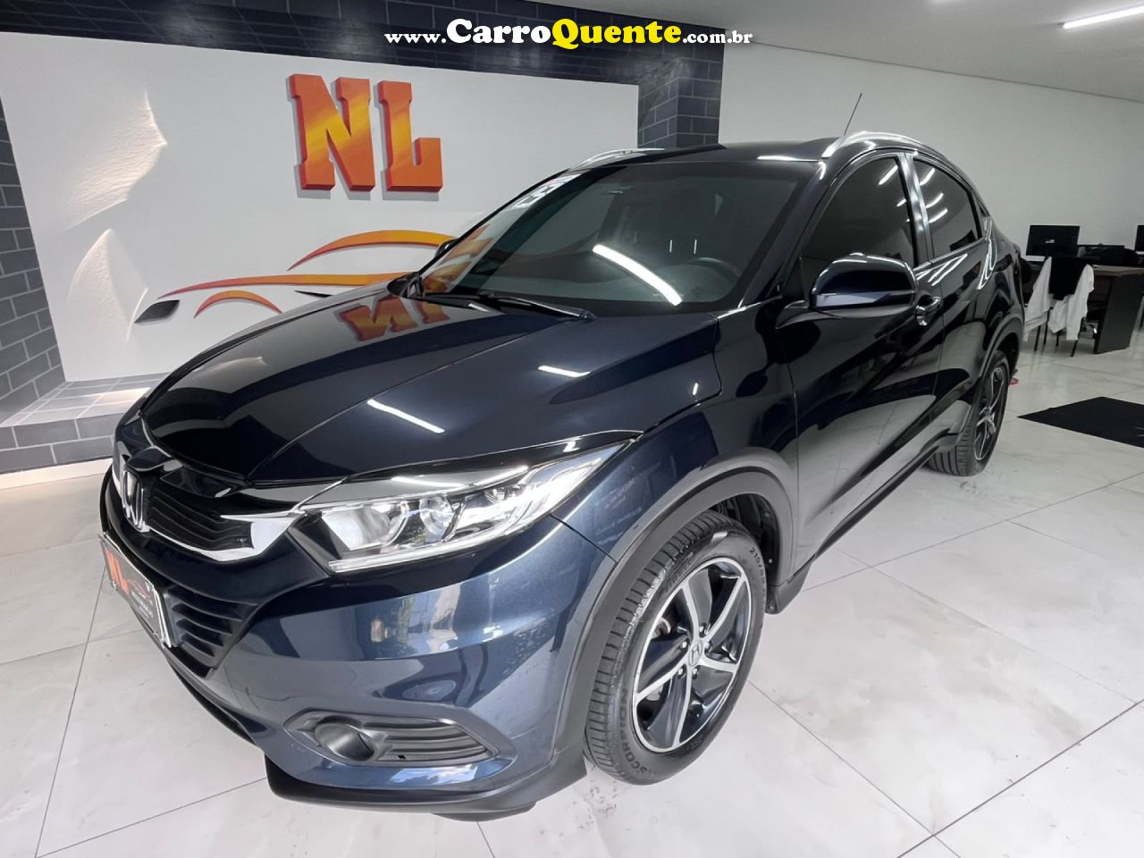 HONDA   HR-V EX 1.8 FLEXONE 16V 5P AUT.   CINZA 2019 1.8 GASOLINA - Loja