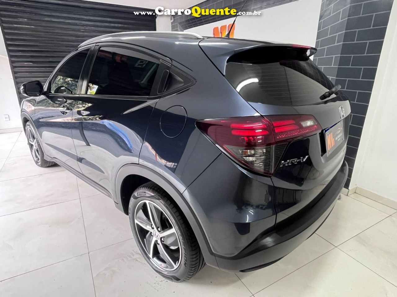 HONDA   HR-V EX 1.8 FLEXONE 16V 5P AUT.   CINZA 2019 1.8 GASOLINA - Loja