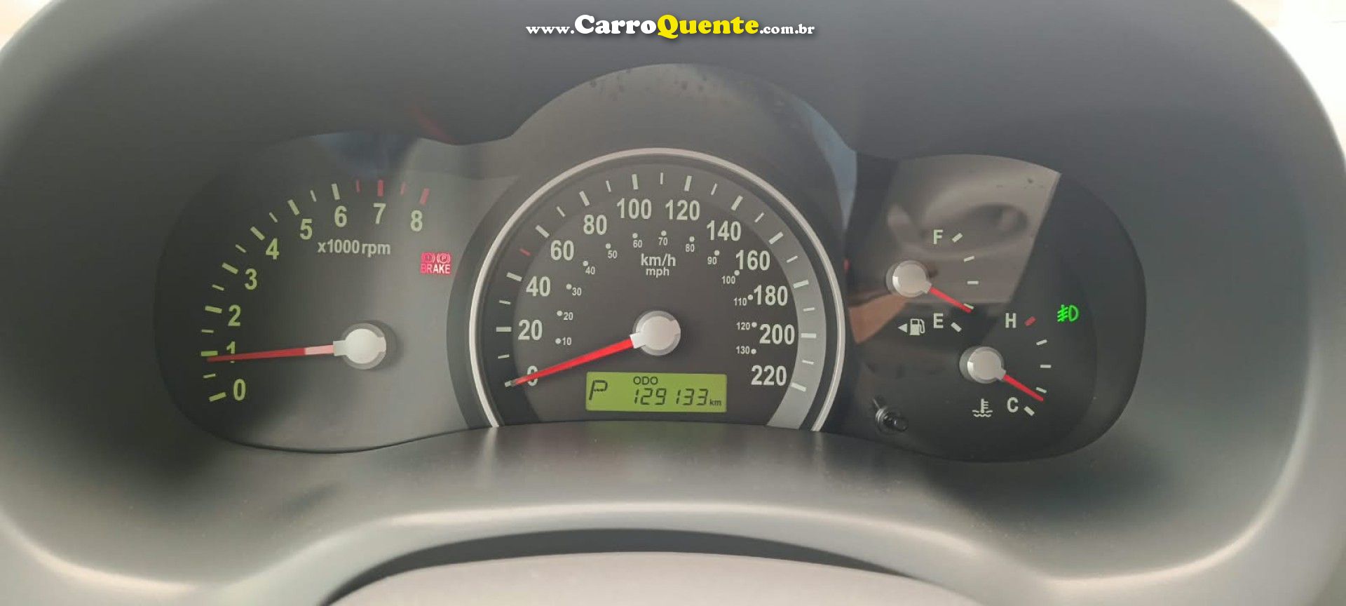 KIA   CARNIVAL EX 3.8 V6 24V 242CV AUT.   PRETO 2008 3.8 GASOLINA - Loja