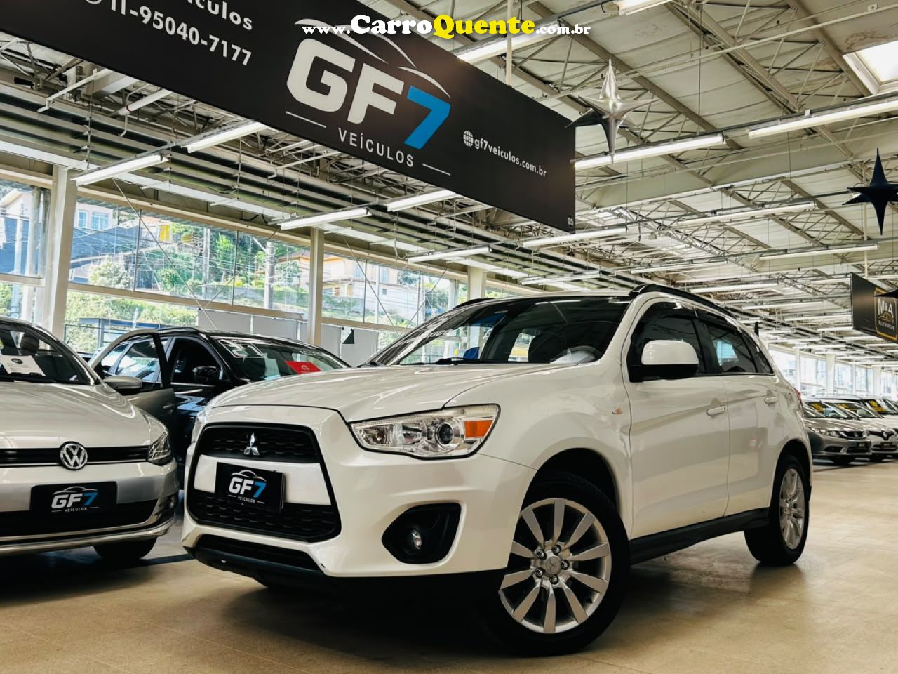MITSUBISHI   ASX 2.0 16V 160CV AUT.   BRANCO 2016 2.0 GASOLINA - Loja