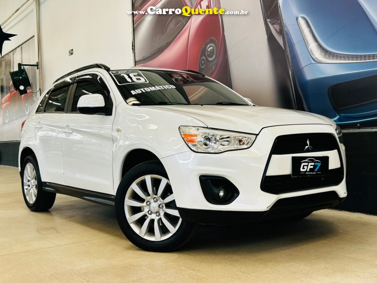 MITSUBISHI   ASX 2.0 16V 160CV AUT.   BRANCO 2016 2.0 GASOLINA - Loja