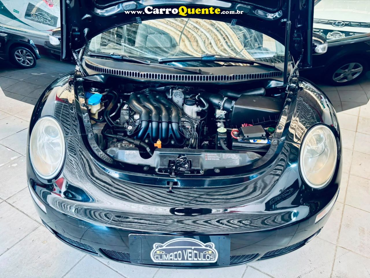 VOLKSWAGEN   NEW BEETLE 2.0 MI MEC.AUT.   PRETO 2007 2.0 GASOLINA - Loja