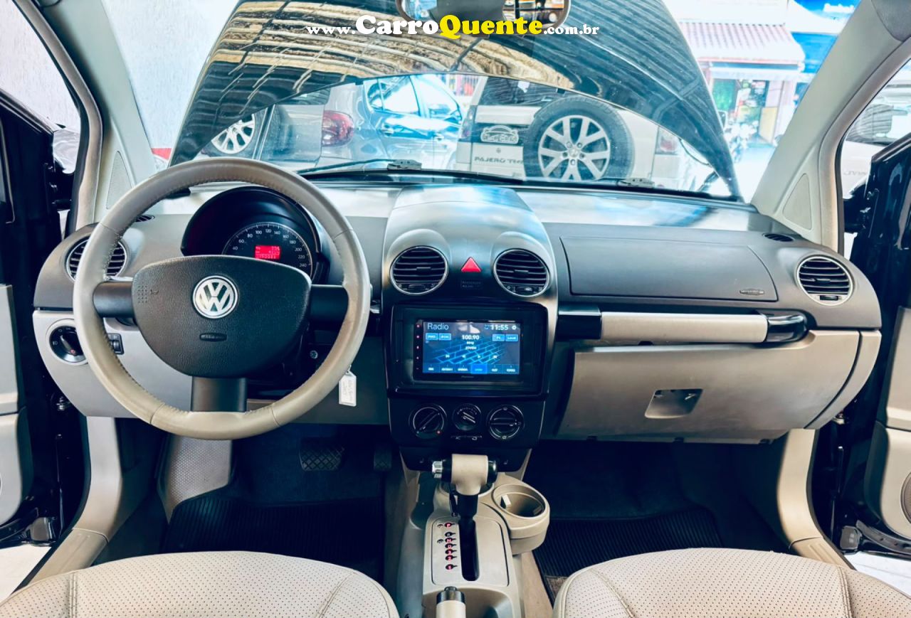 VOLKSWAGEN   NEW BEETLE 2.0 MI MEC.AUT.   PRETO 2007 2.0 GASOLINA - Loja