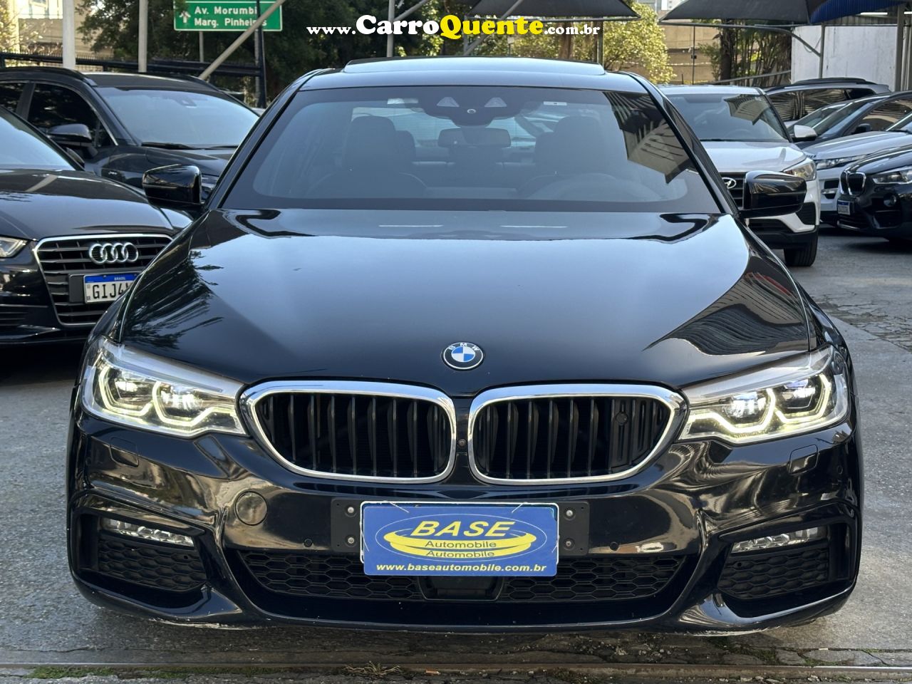 BMW   540I M SPORT 3.0 TURBO 340CV AUT.   PRETO 2018 3.0 T GASOLINA - Loja