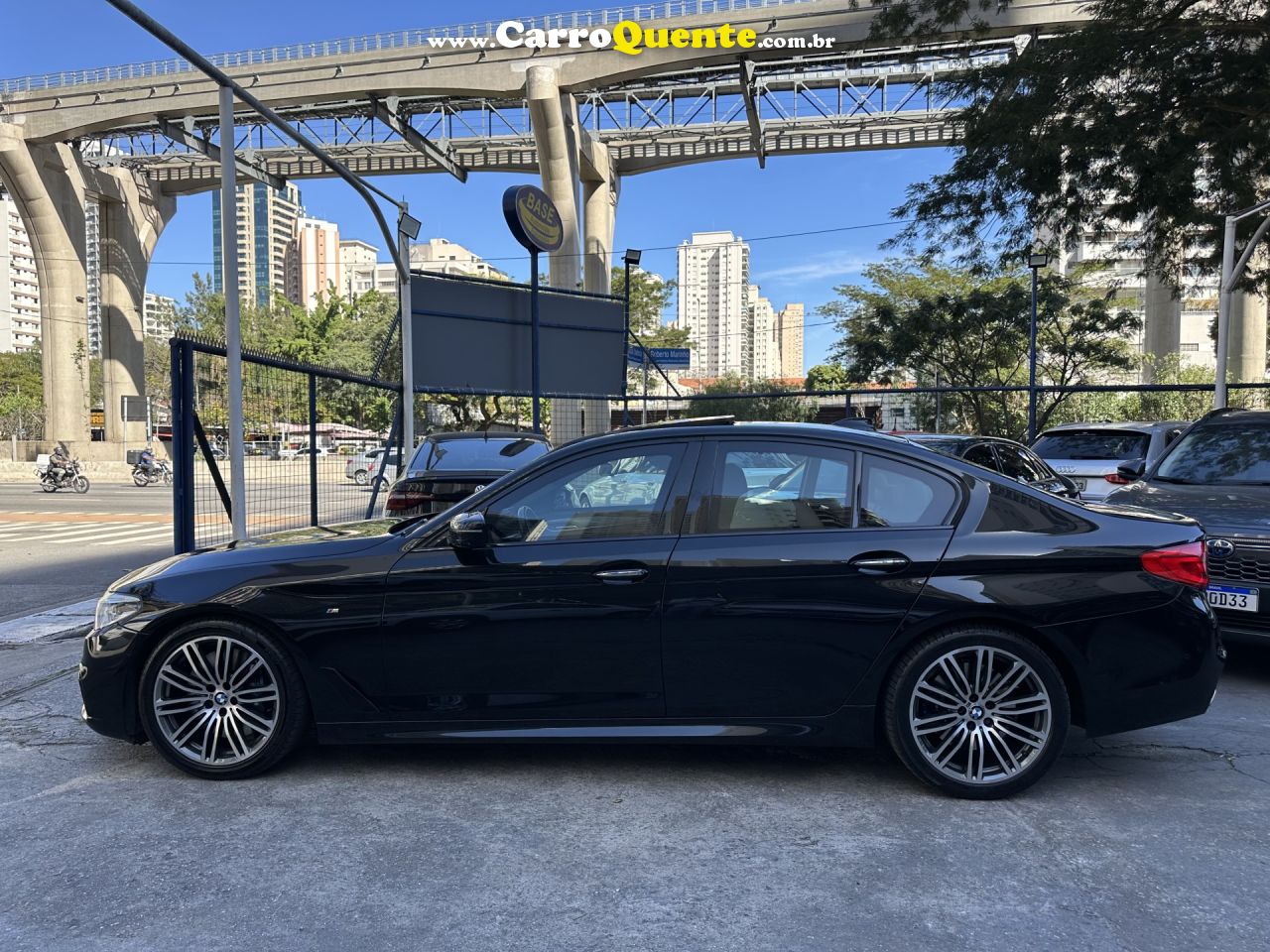 BMW   540I M SPORT 3.0 TURBO 340CV AUT.   PRETO 2018 3.0 T GASOLINA - Loja