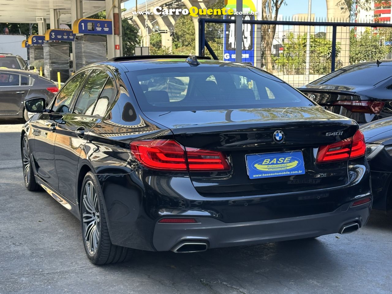 BMW   540I M SPORT 3.0 TURBO 340CV AUT.   PRETO 2018 3.0 T GASOLINA - Loja