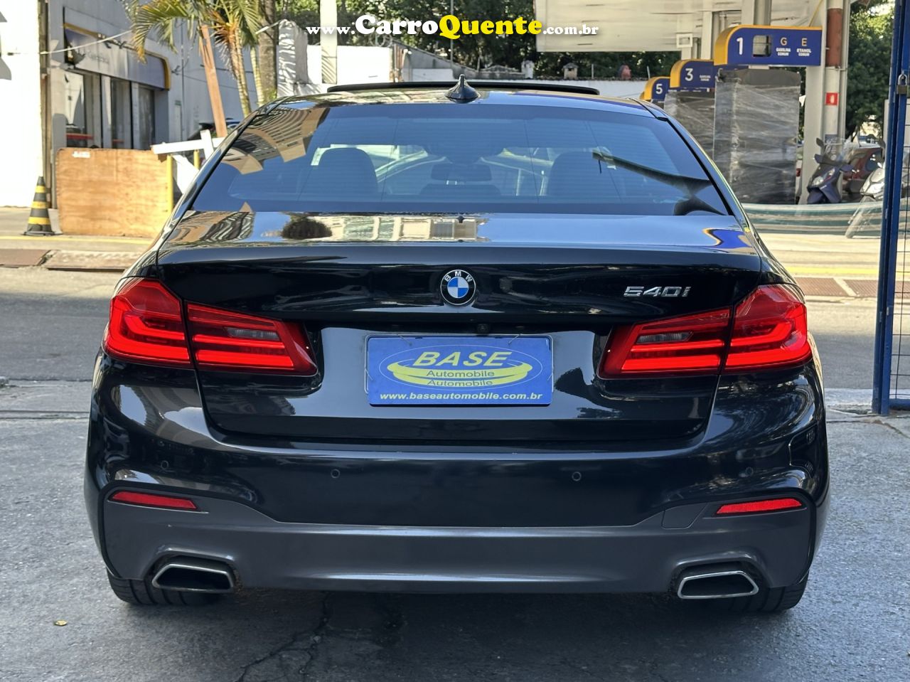 BMW   540I M SPORT 3.0 TURBO 340CV AUT.   PRETO 2018 3.0 T GASOLINA - Loja