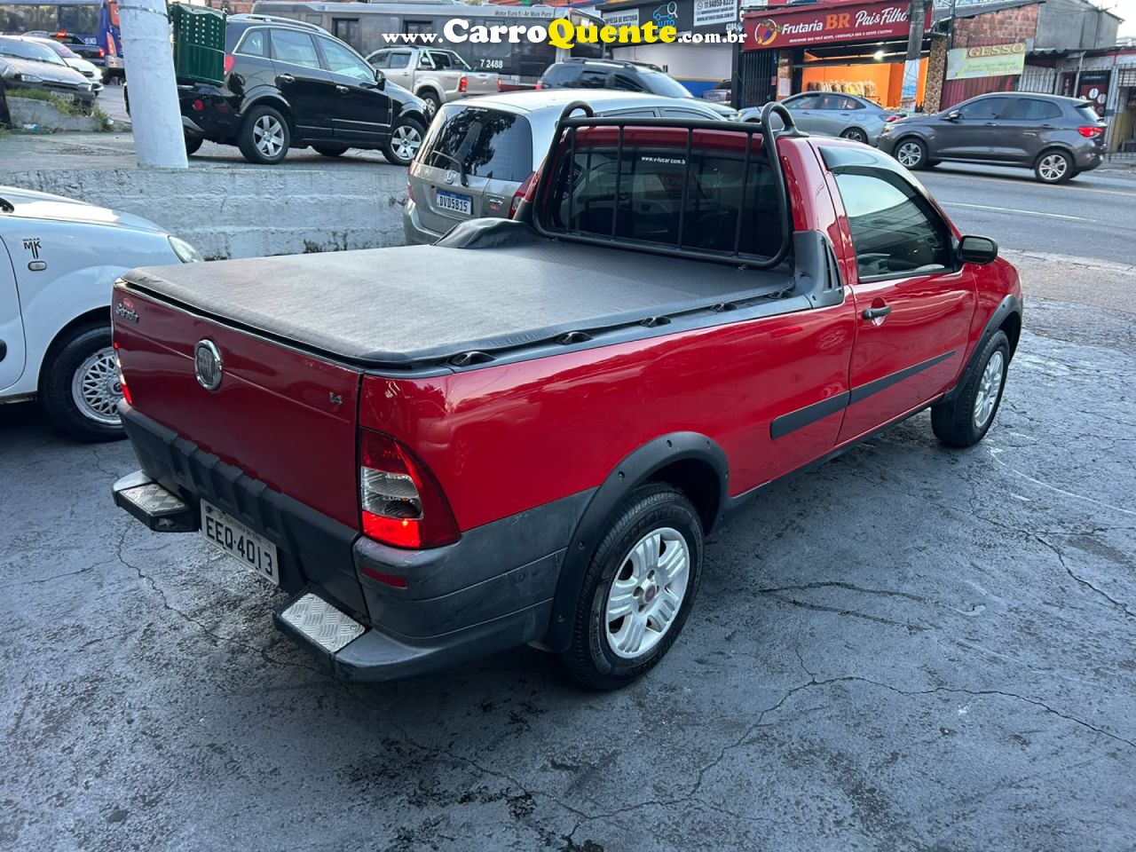 FIAT   STRADA 1.4 MPI FIRE FLEX 8V CS   VERMELHO 2010 1.4 FLEX - Loja