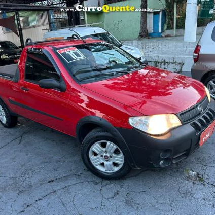 FIAT   STRADA 1.4 MPI FIRE FLEX 8V CS   VERMELHO 2010 1.4 FLEX