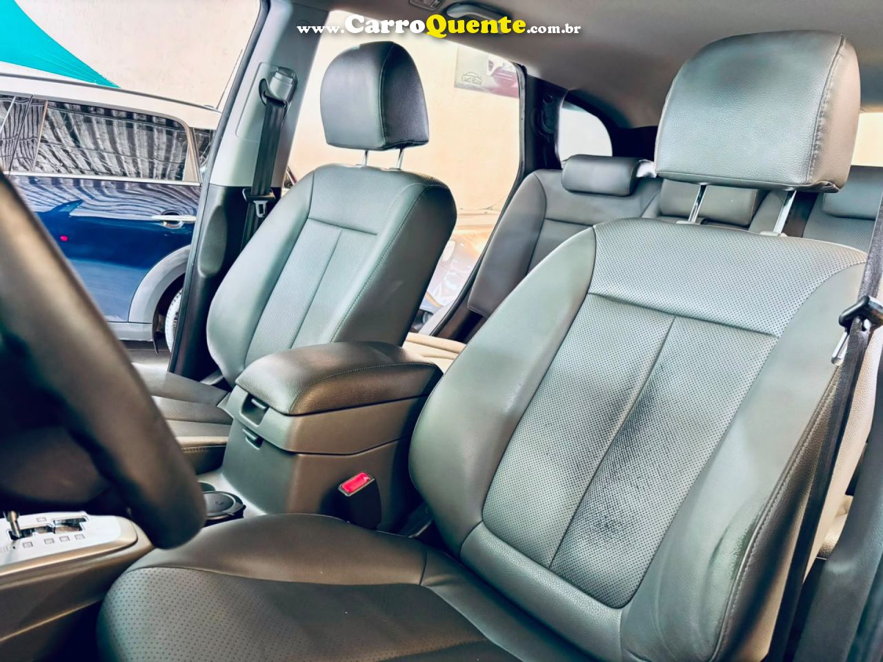 HYUNDAI   SANTA FE GLS 3.5 V6 4X4 TIPTRONIC   PRETO 2012 3.5 GASOLINA - Loja