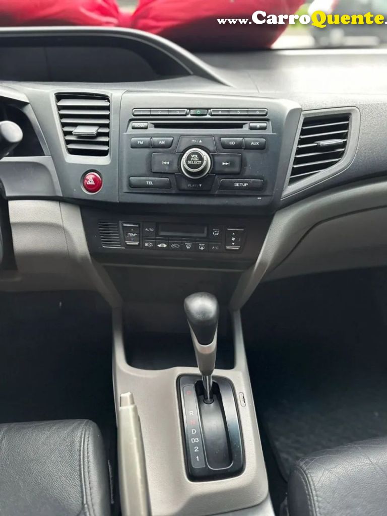 HONDA   CIVIC SEDAN LXS 1.81.8 FLEX 16V AUT. 4P   BRANCO 2015 1.8 FLEX - Loja