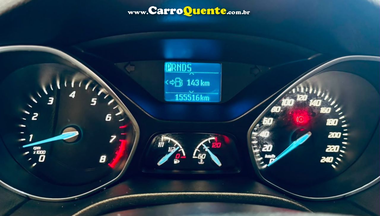 FORD   FOCUS 2.0 16VSESE PLUS FLEX 5P AUT.   PRATA 2015 2.0 FLEX - Loja