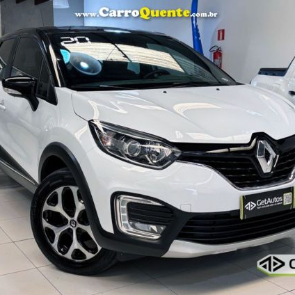 RENAULT   CAPTUR INTENSE 1.6 16V FLEX 5P AUT.   BRANCO 2020 1.6 FLEX