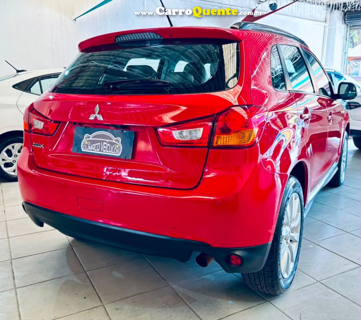 MITSUBISHI   ASX 2.0 16V 160CV AUT.   VERMELHO 2014 2.0 GASOLINA - Loja