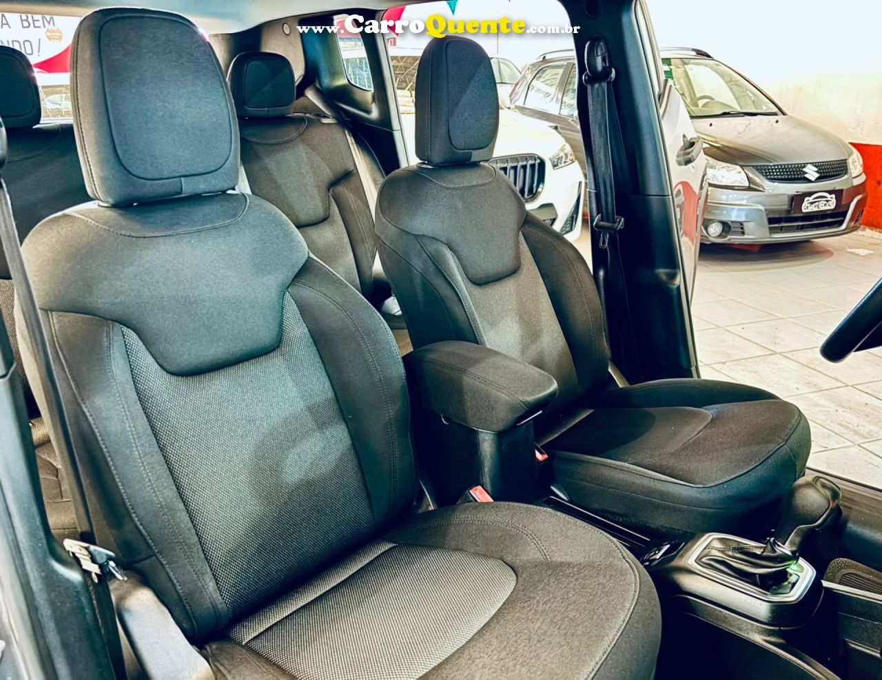 JEEP   RENEGADE SPORT 1.8 4X2 FLEX 16V AUT.   CINZA 2021 1.8 FLEX - Loja