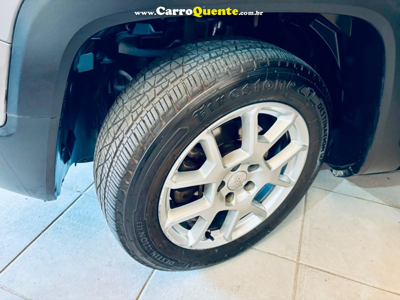 JEEP   RENEGADE SPORT 1.8 4X2 FLEX 16V AUT.   CINZA 2021 1.8 FLEX - Loja