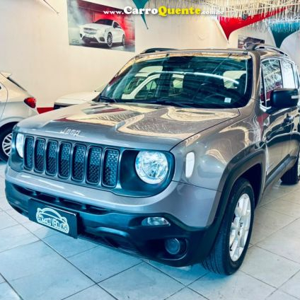 JEEP   RENEGADE SPORT 1.8 4X2 FLEX 16V AUT.   CINZA 2021 1.8 FLEX