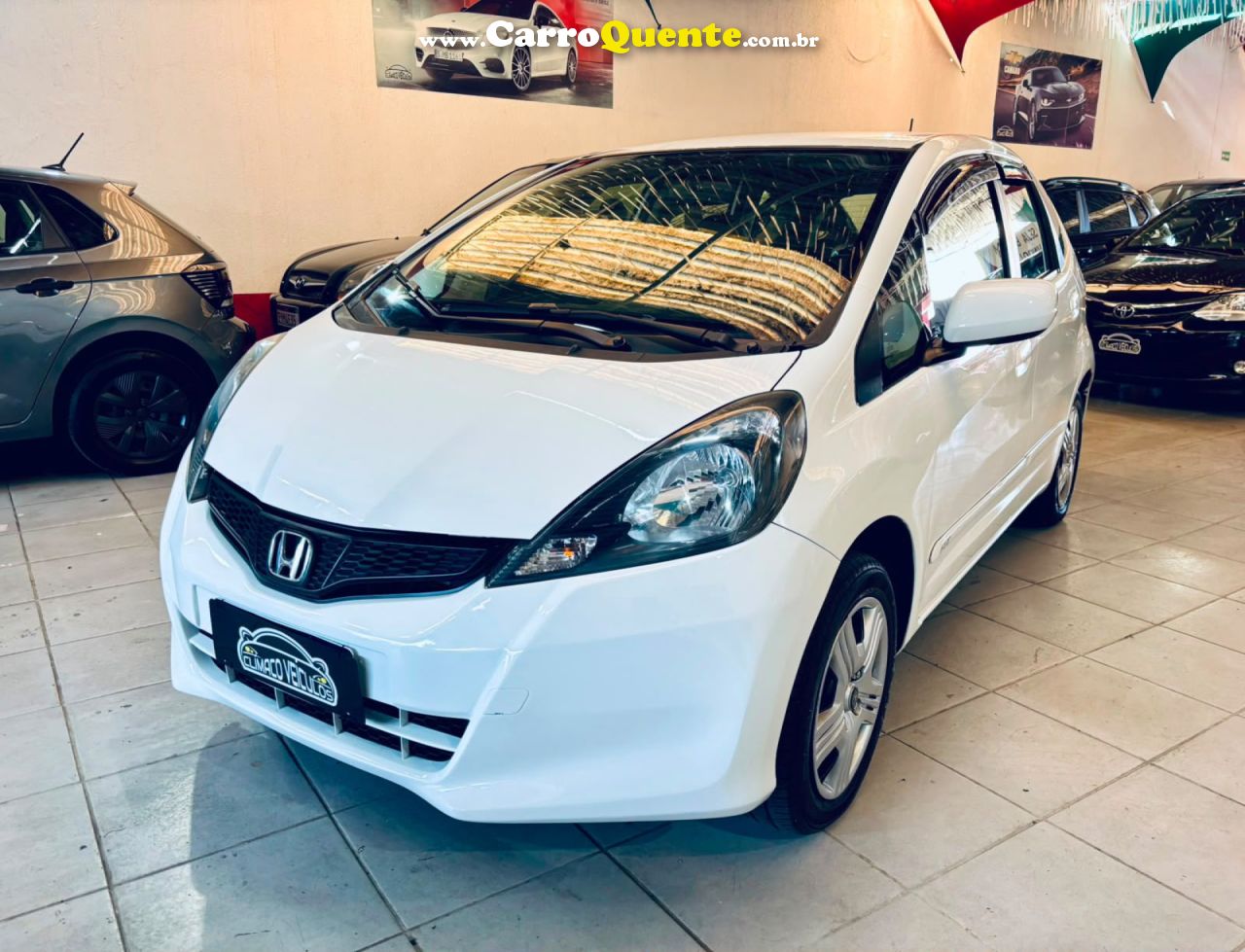 HONDA   FIT CX 1.4 FLEX 16V 5P MEC.   BRANCO 2014 1.4 FLEX - Loja