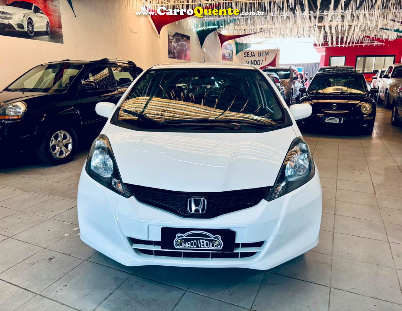 HONDA   FIT CX 1.4 FLEX 16V 5P MEC.   BRANCO 2014 1.4 FLEX - Loja